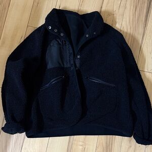 Women’s Black Fleece Jacket